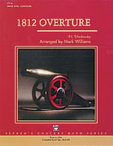 1812 Overture Concert Band sheet music cover